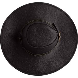 Van Helsing Embossed Leather Hat