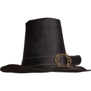 The Dark Witcher Embossed Leather Hat