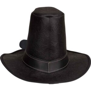 The Dark Witcher Embossed Leather Hat