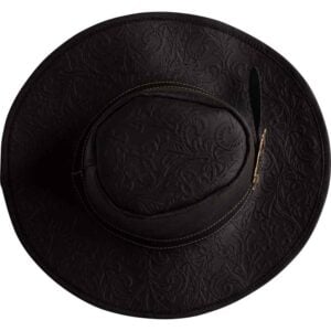 The Dark Witcher Embossed Leather Hat