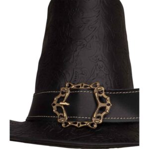 The Dark Witcher Embossed Leather Hat