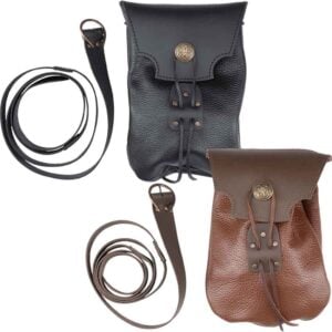 Guerrero Leather Pouch with Shoulder Strap