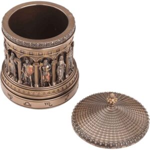 Greek Pantheon Rotating Trinket Box