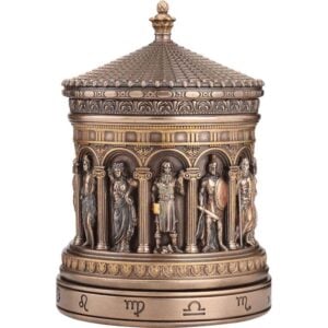 Greek Pantheon Rotating Trinket Box