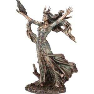 Bronze Morgan Le Fay Statue