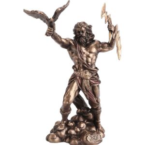 Zeus God of Lightning Statue