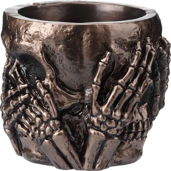 No Evil Skull Penholder