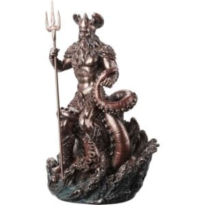 Bronze Titan Oceanus Statue