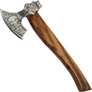 Skull Viking Broad Axe