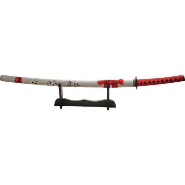 Rising Sun Samurai Sword with Stand