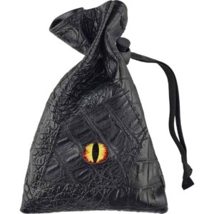 Red Dragon Gaming Dice Set with Pouch