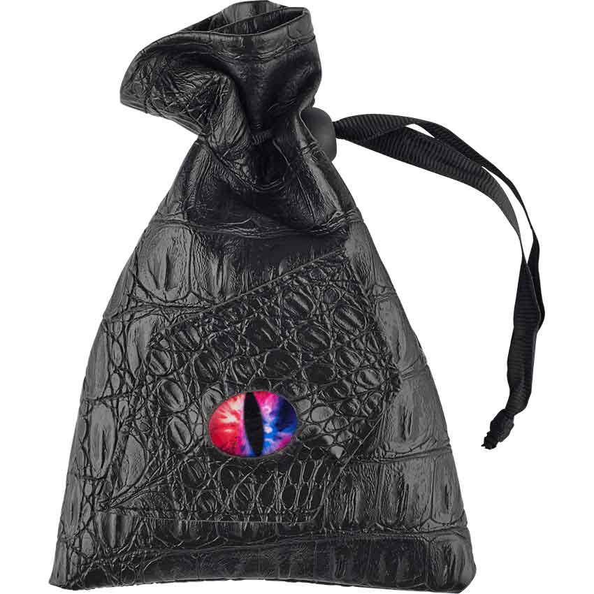 Pink Dragon Gaming Dice Set with Pouch