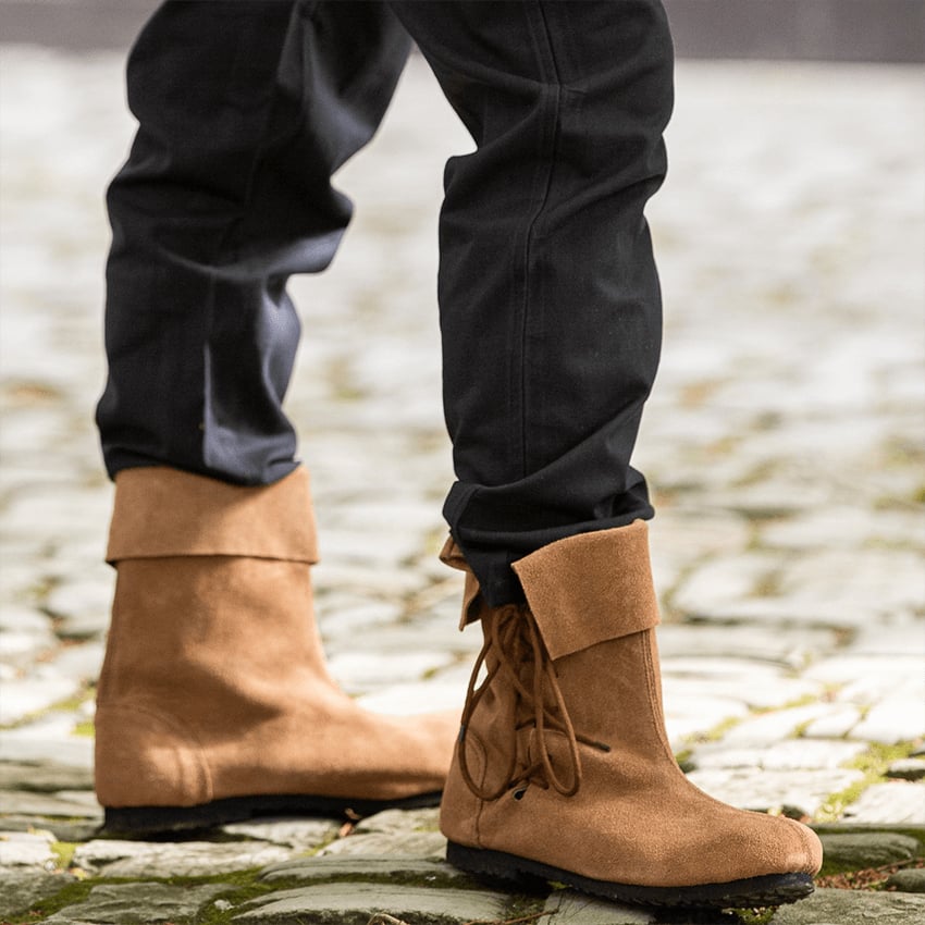 Sigurd Suede Boots - Brown