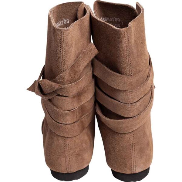 Magne Suede Hedeby Boots - Brown