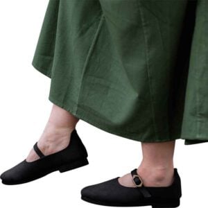 Rieke Women's Medieval Shoes - Black