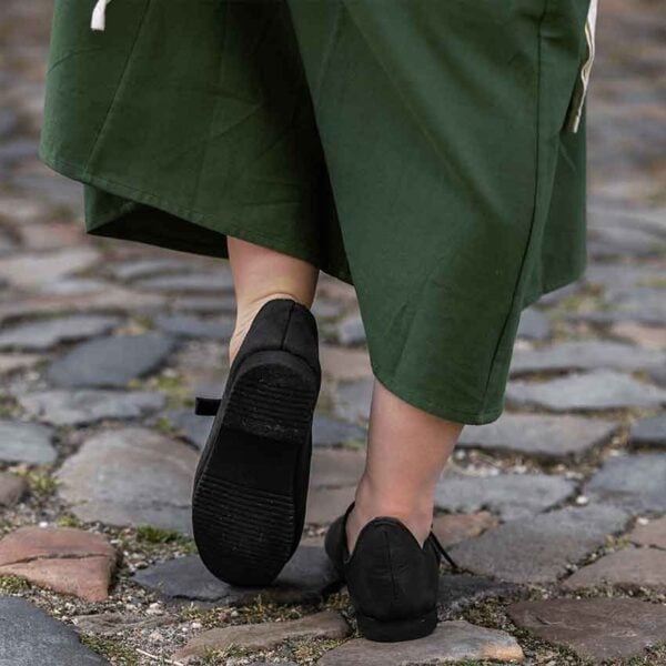 Rieke Women's Medieval Shoes - Black