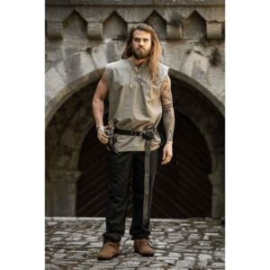 Jean Sleeveless Medieval Shirt - Hemp