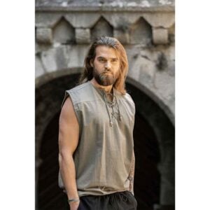 Jean Sleeveless Medieval Shirt - Hemp