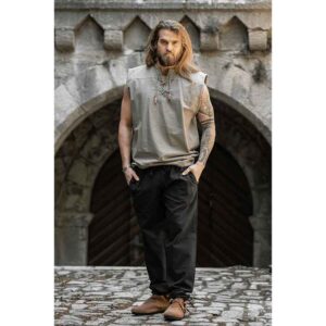Jean Sleeveless Medieval Shirt - Hemp