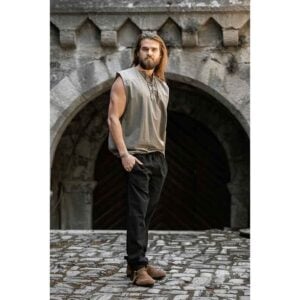 Jean Sleeveless Medieval Shirt - Hemp