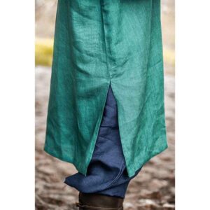 Halvar Linen Viking Tunic - Green