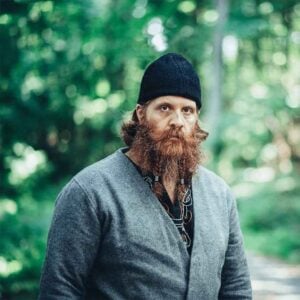 Ari Viking Wool Cap - Black