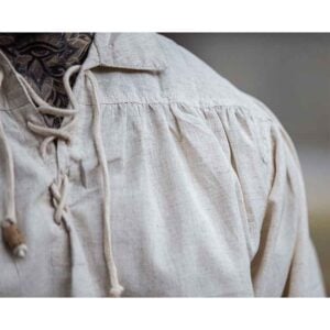 Artur Men's Pirate Shirt - Natural