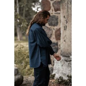 Georg Mens Medieval Shirt - Blue