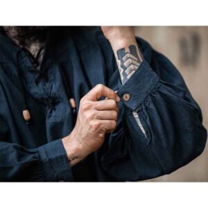 Georg Mens Medieval Shirt - Blue