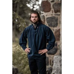 Georg Mens Medieval Shirt - Blue