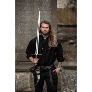 Georg Mens Medieval Shirt - Black