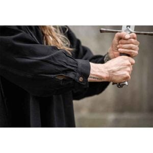 Georg Mens Medieval Shirt - Black