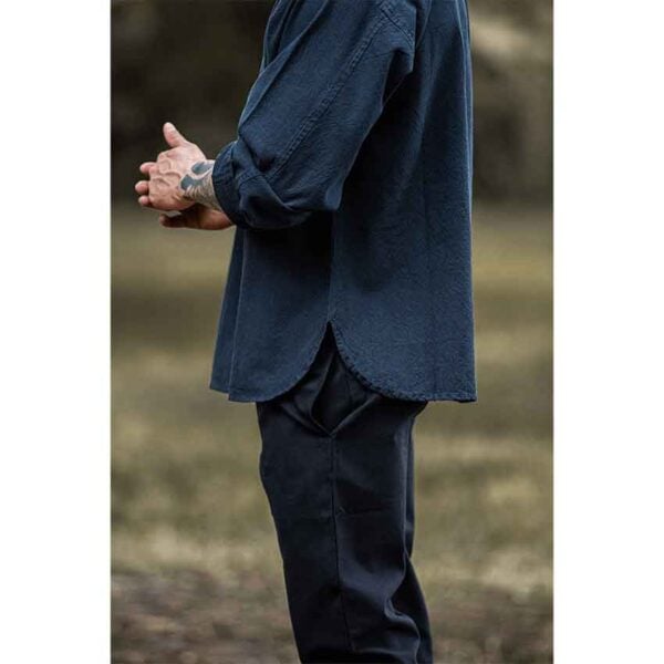 Ansbert Medieval Shirt - Blue