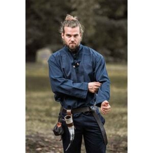Ansbert Medieval Shirt - Blue