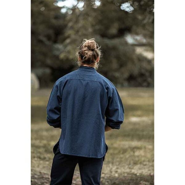 Ansbert Medieval Shirt - Blue