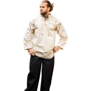 Ansbert Medieval Shirt - Natural