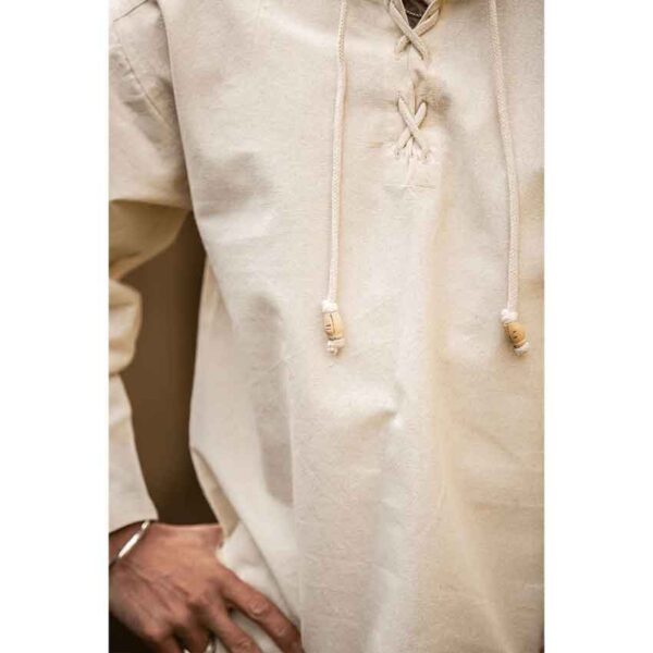 Ansbert Medieval Shirt - Natural