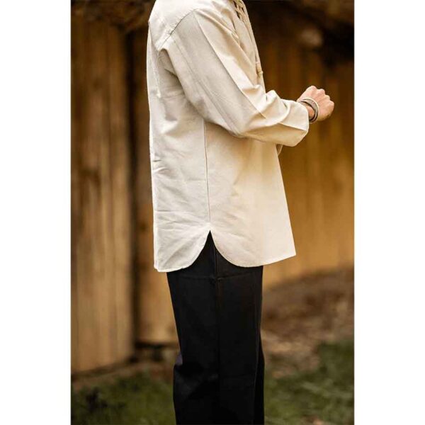 Ansbert Medieval Shirt - Natural