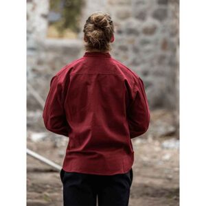 Ansbert Medieval Shirt - Red