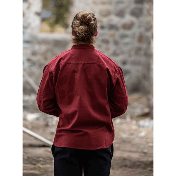 Ansbert Medieval Shirt - Red