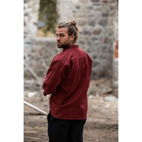 Ansbert Medieval Shirt - Red