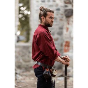 Ansbert Medieval Shirt - Red