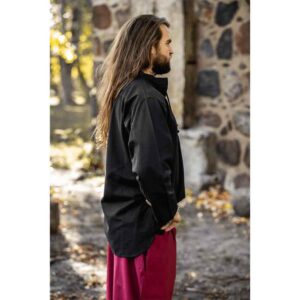Ansbert Medieval Shirt - Black