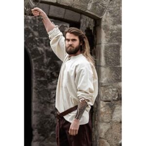 Bartholomeus Medieval Shirt - Natural