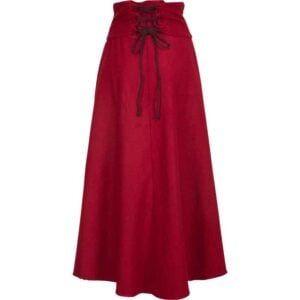 Hannah Buttoned Wool Skirt