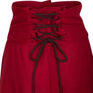 Hannah Buttoned Wool Skirt