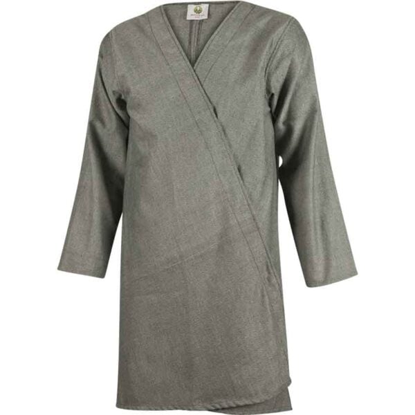 Shapur Herringbone Robe