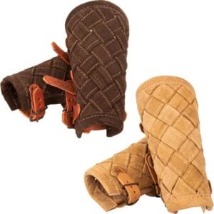 Sigurd Suede Bracers