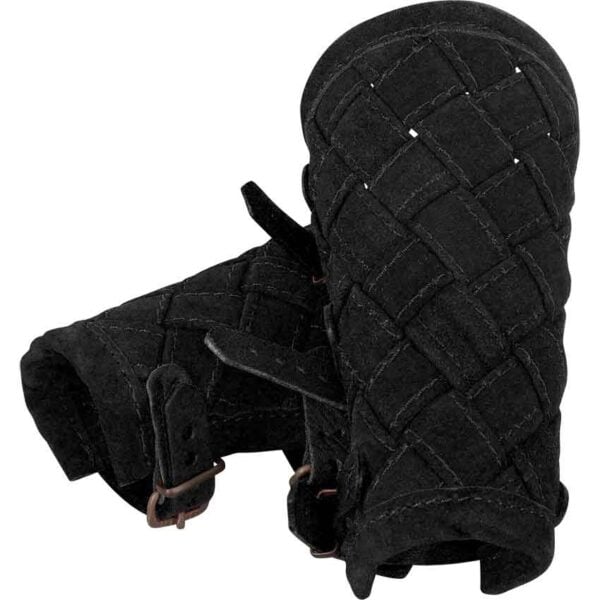 Sigurd Suede Bracers