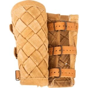 Sigurd Suede Bracers